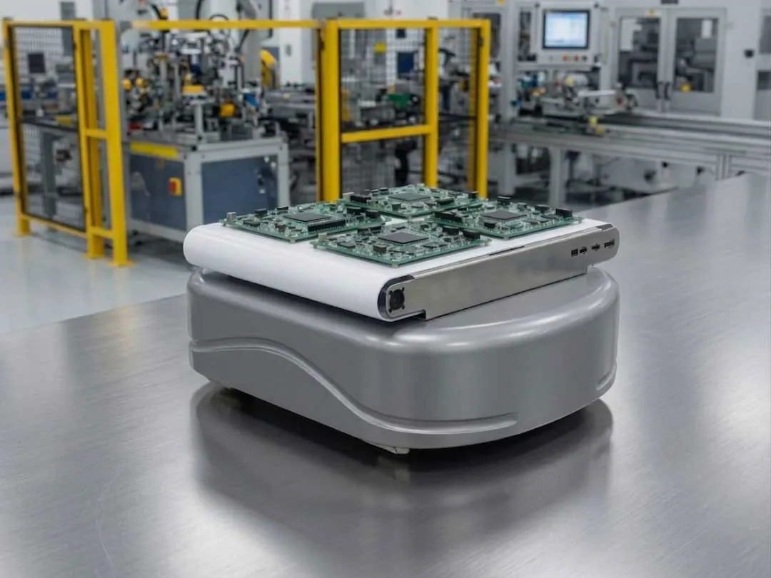 Robot vận chuyển linh kiện